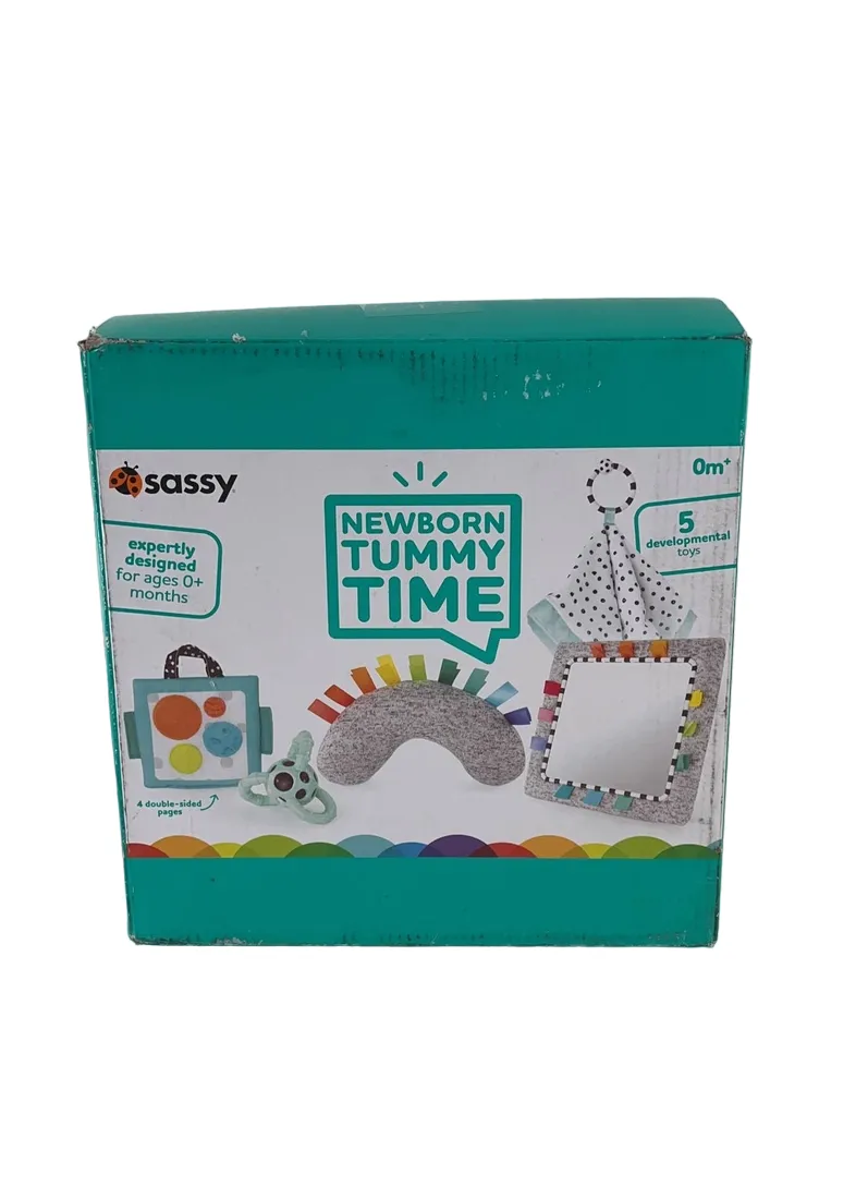 Sassy Newborn Tummy Time Gift Set
