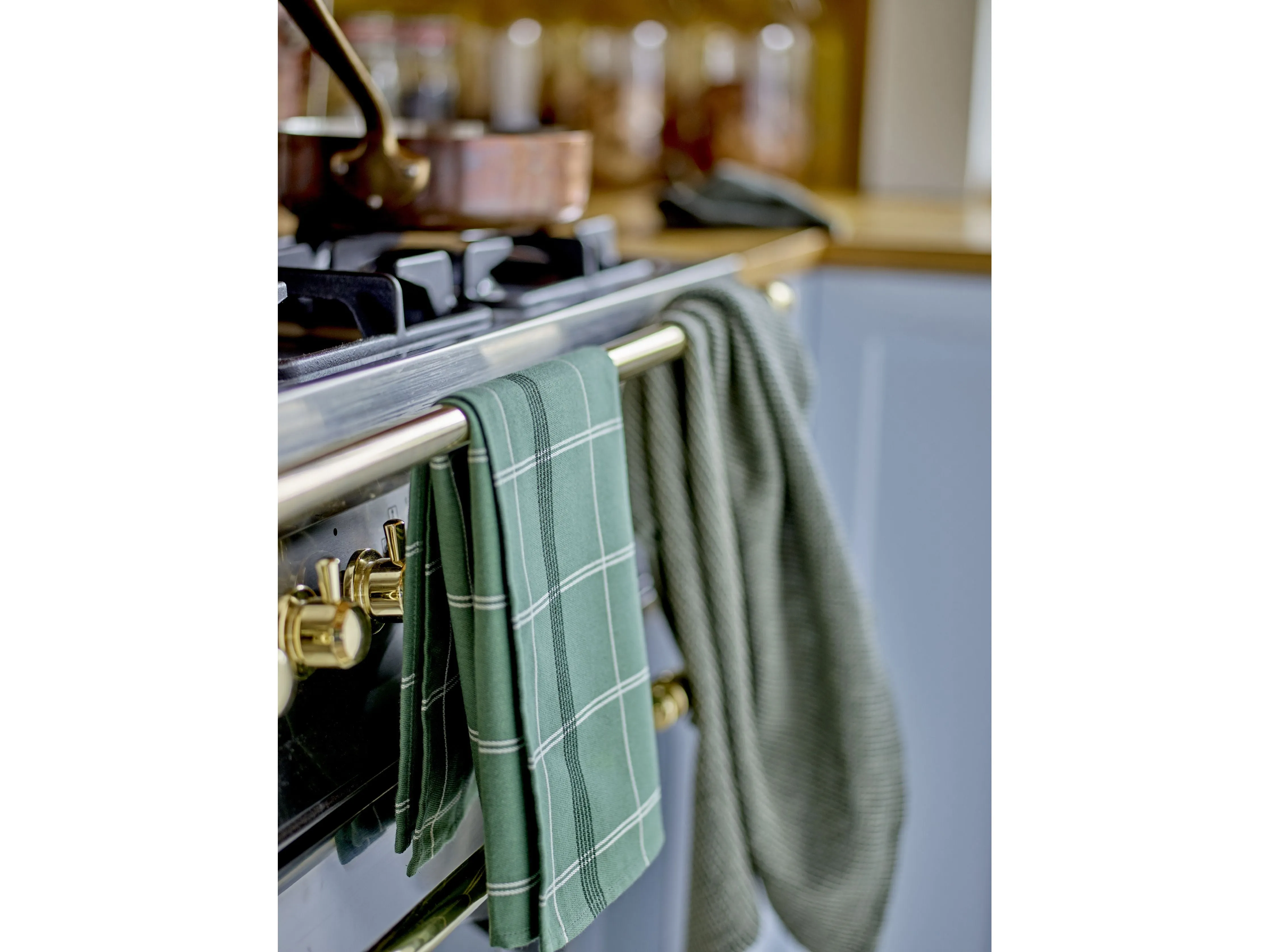 Södahl Minimal Tea Towel 50 X 70 Cm, Green