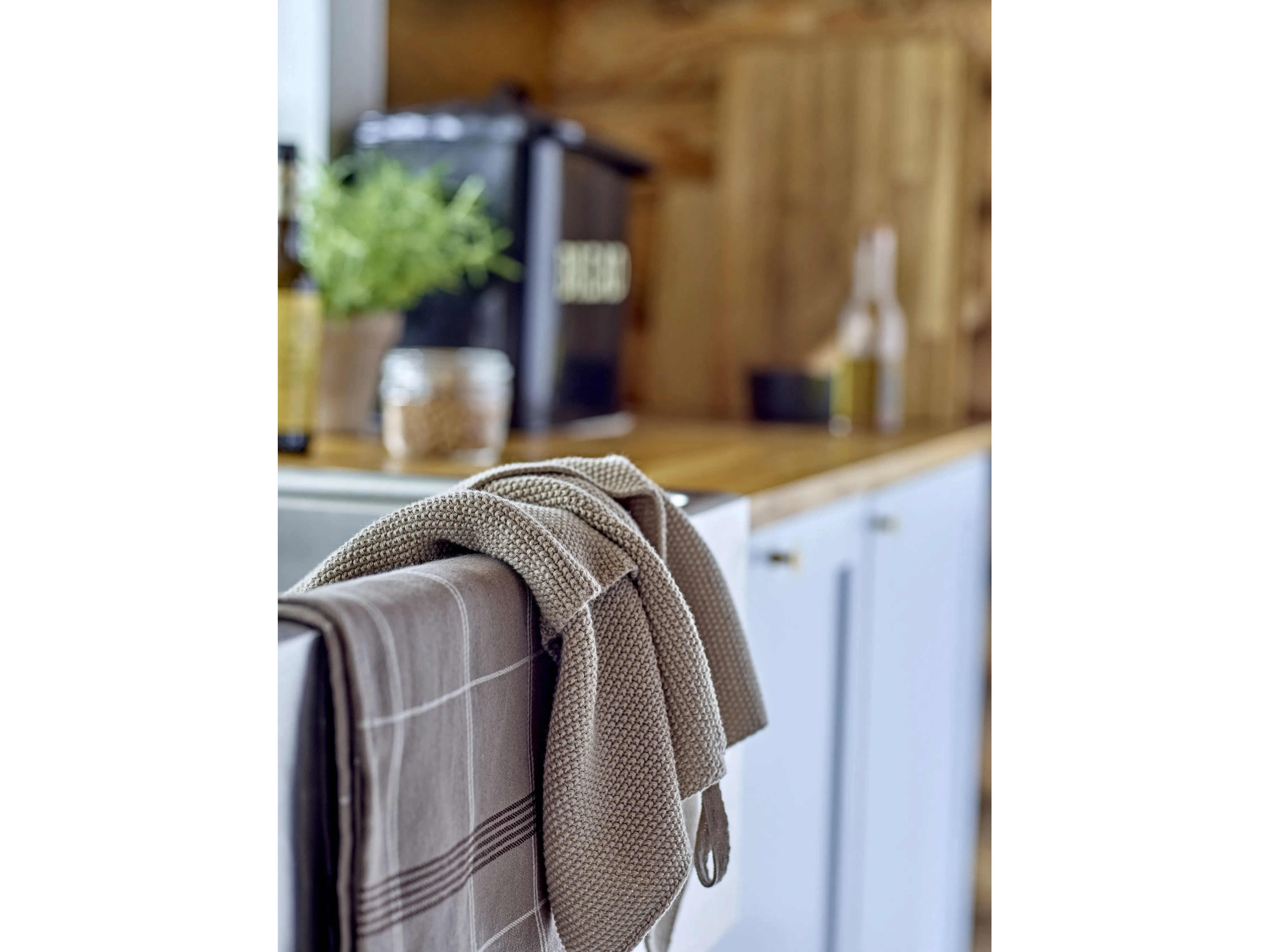 Södahl Minimal Tea Towel 50 X 70 Cm, Taupe