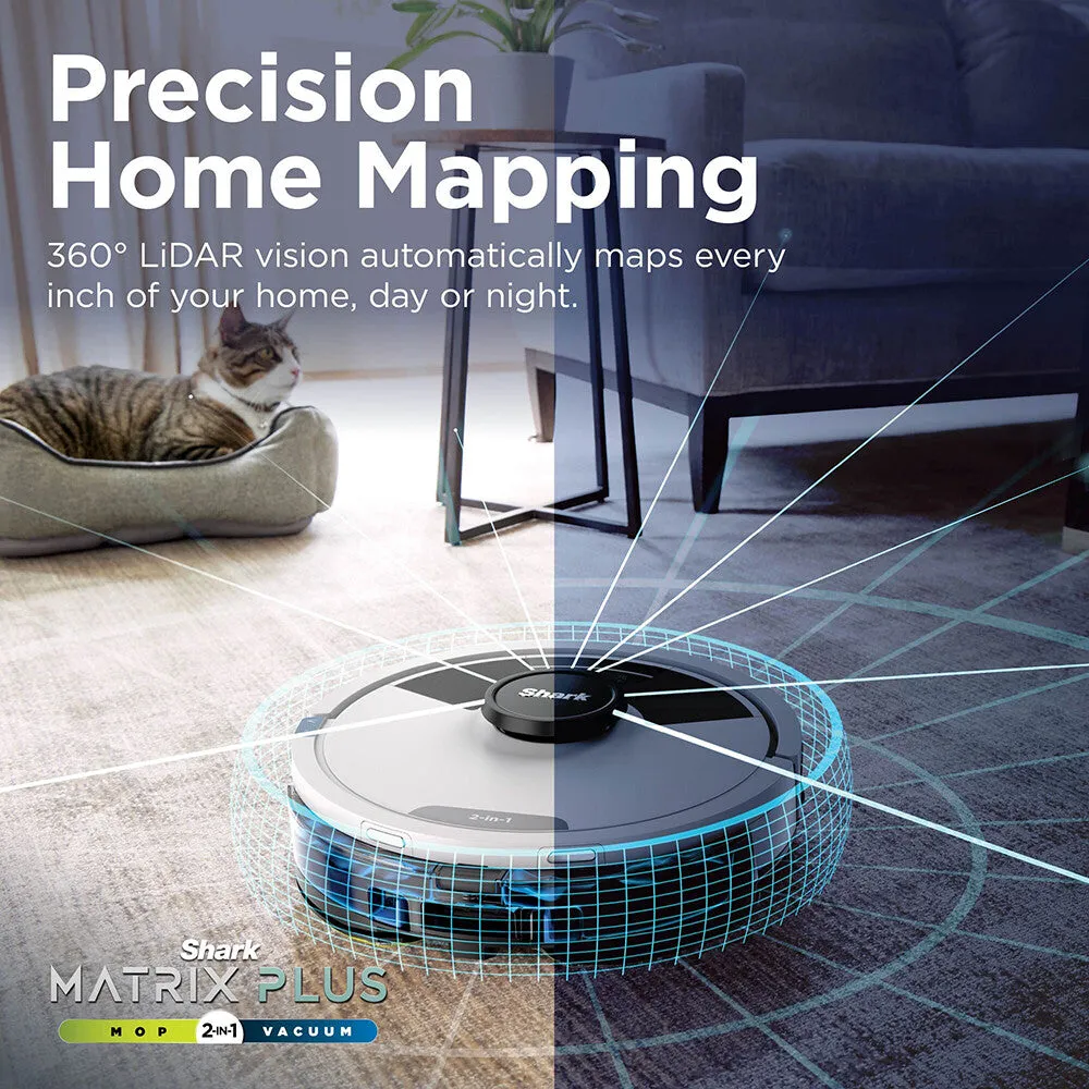 Shark Matrix Plus 2-IN-1 Robot Vacuum & Mop RV2620WDUKWH