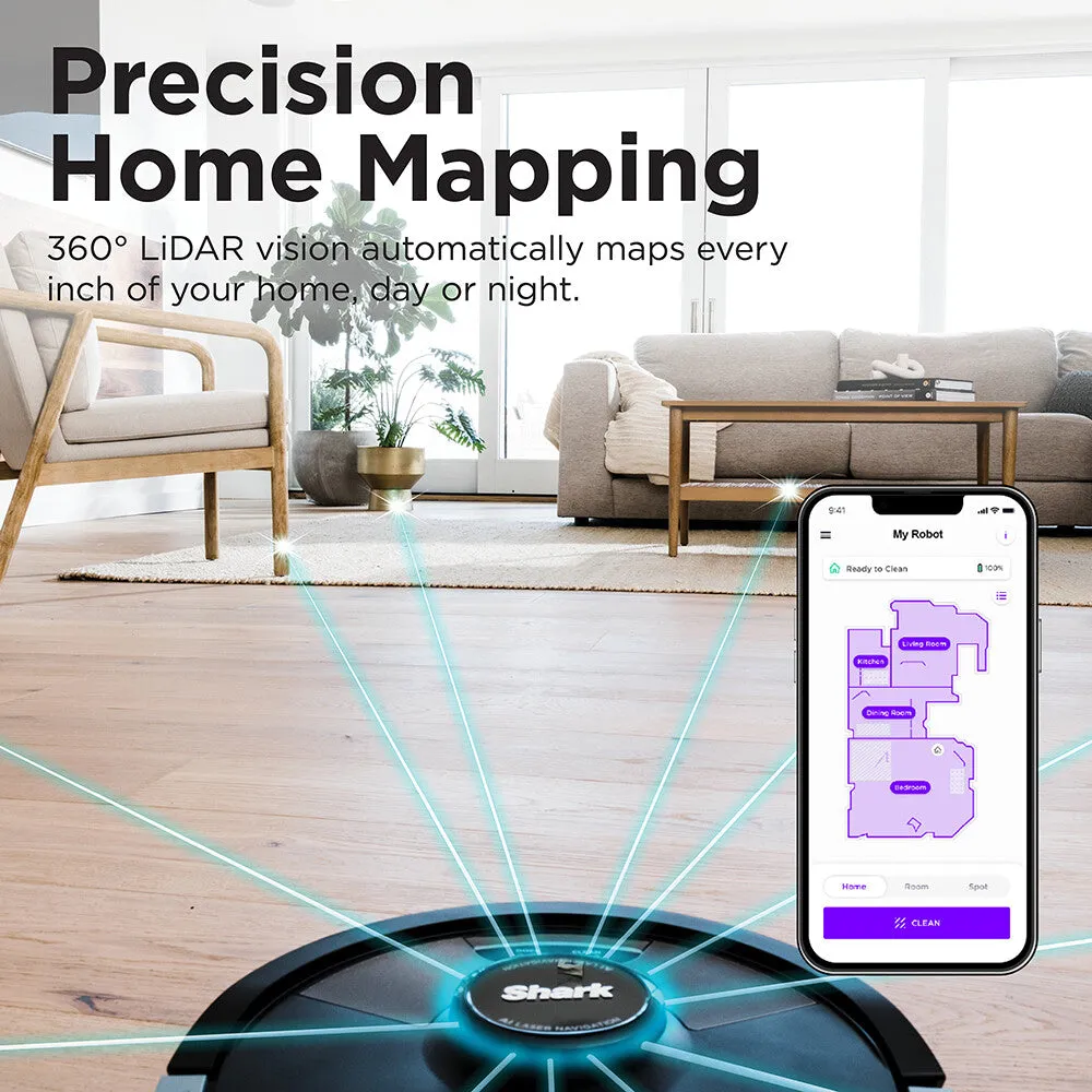 Shark Matrix Plus 2-in-1 Self-Empty Robot Vacuum & Mop RV2620WAUK