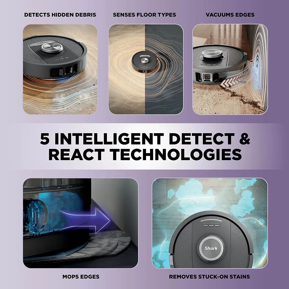 Shark PowerDetect NeverTouch 2-in-1 Self-Empty Robot Vacuum & Mop RV2800YEUK