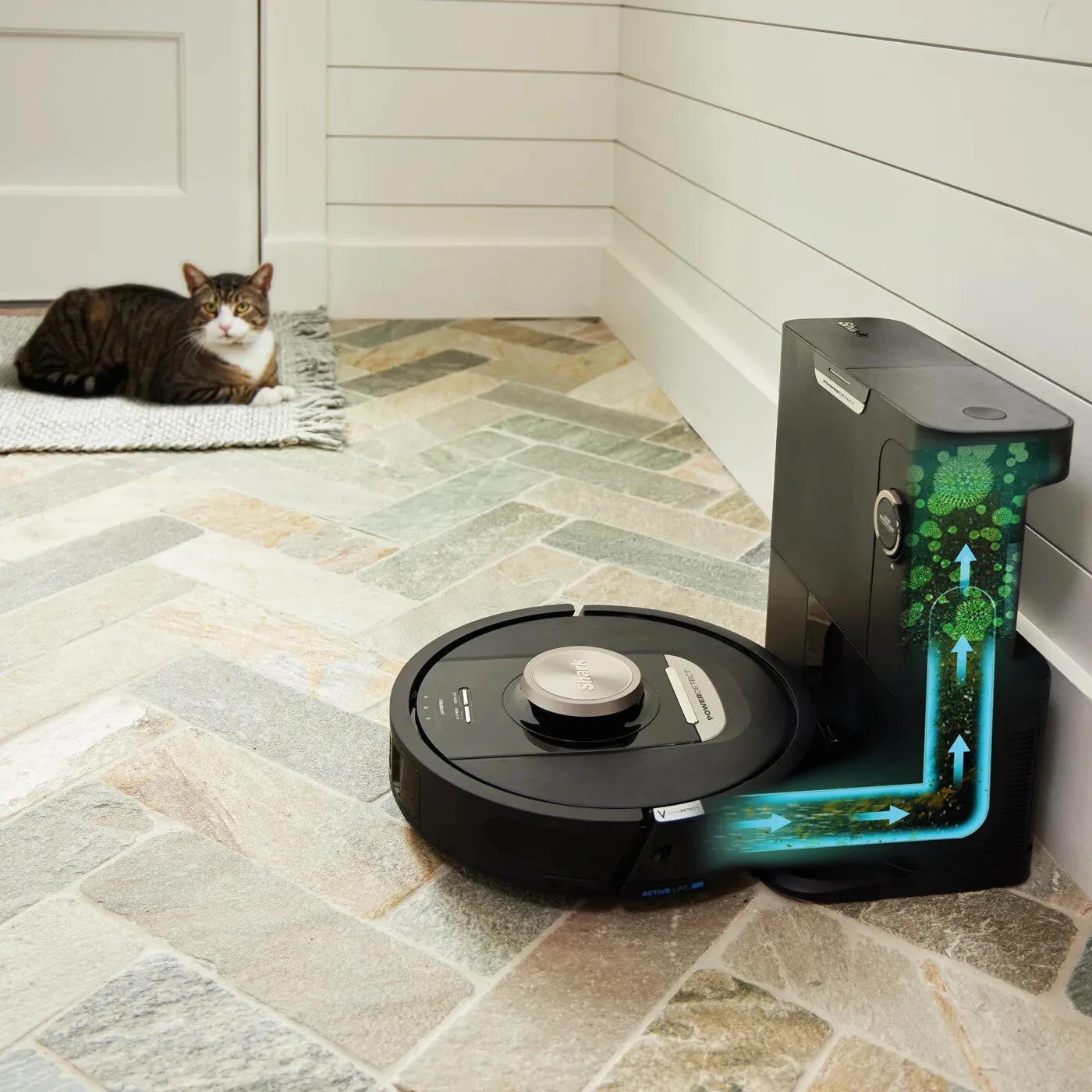 Shark PowerDetect Self-Empty Robot Vacuum RV2820VEUK