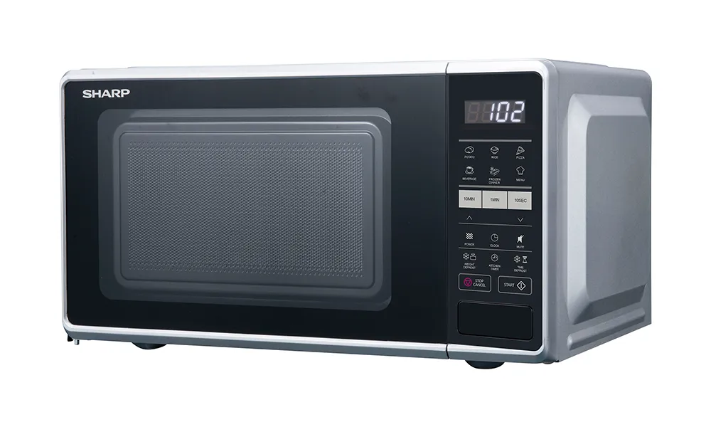 Sharp RS172TS_UK Digital Microwave 17L, Silver