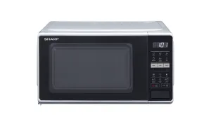 Sharp RS172TS_UK Digital Microwave 17L, Silver