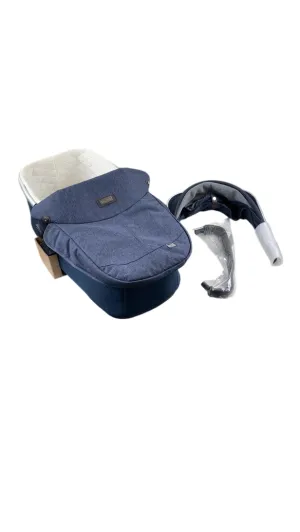 Silver Cross Wave Bassinet Carry Cot, Midnight Blue
