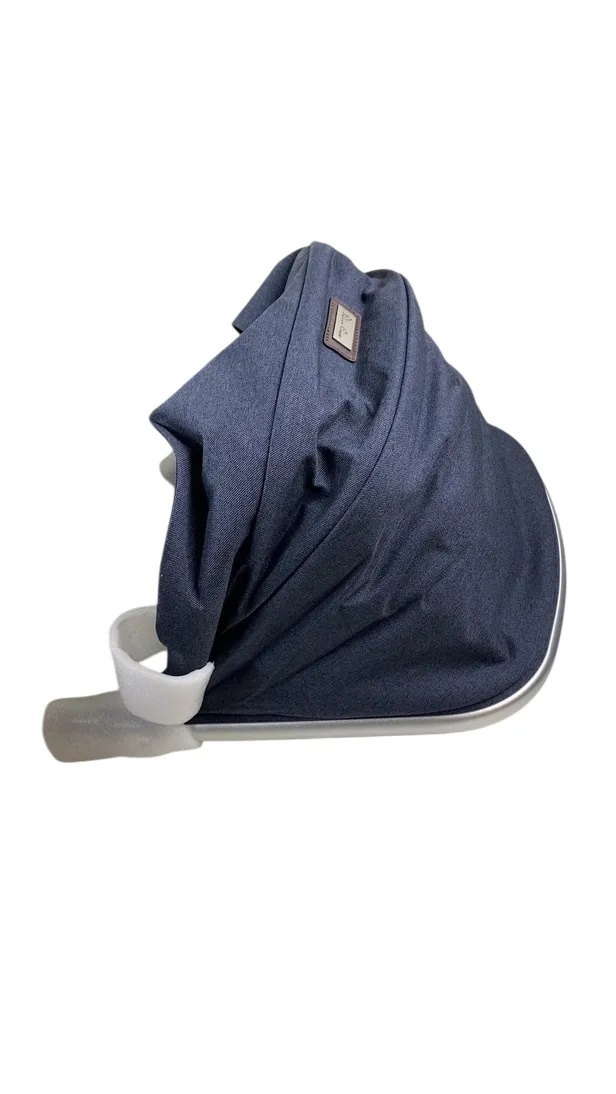 Silver Cross Wave Bassinet Carry Cot, Midnight Blue