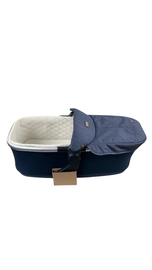 Silver Cross Wave Bassinet Carry Cot, Midnight Blue