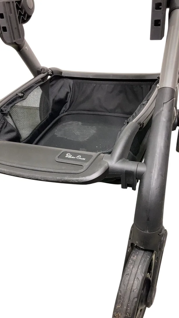 Silver Cross Wave Stroller Frame, 2021, Black