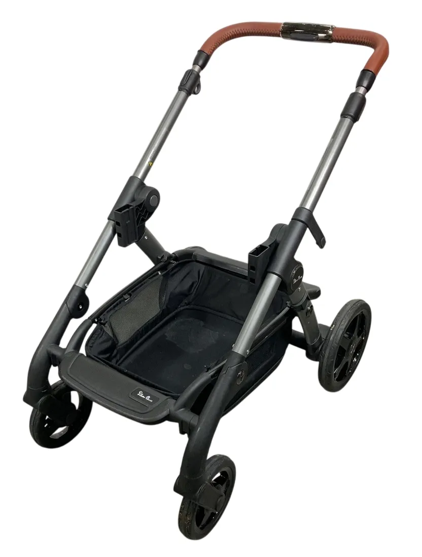 Silver Cross Wave Stroller Frame, 2021, Black