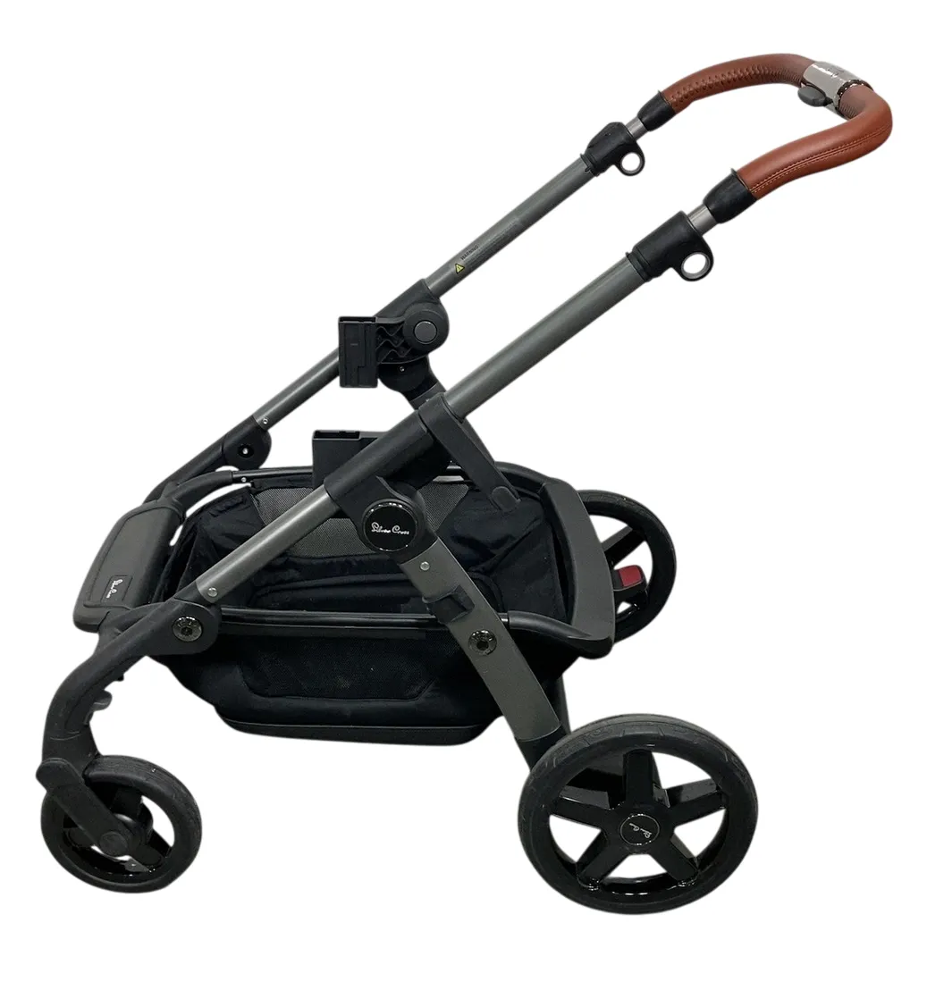 Silver Cross Wave Stroller Frame, 2021, Black