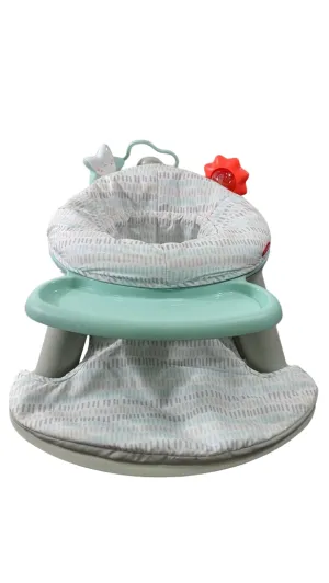 Skip Hop 2-in-1 Sit-up Activity Baby Chair, Silver Lining Cloud