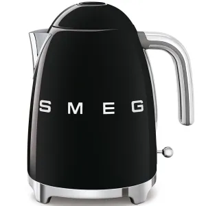 Smeg KLF03BLUK 1.7 Litre Retro Jug Kettle- Black
