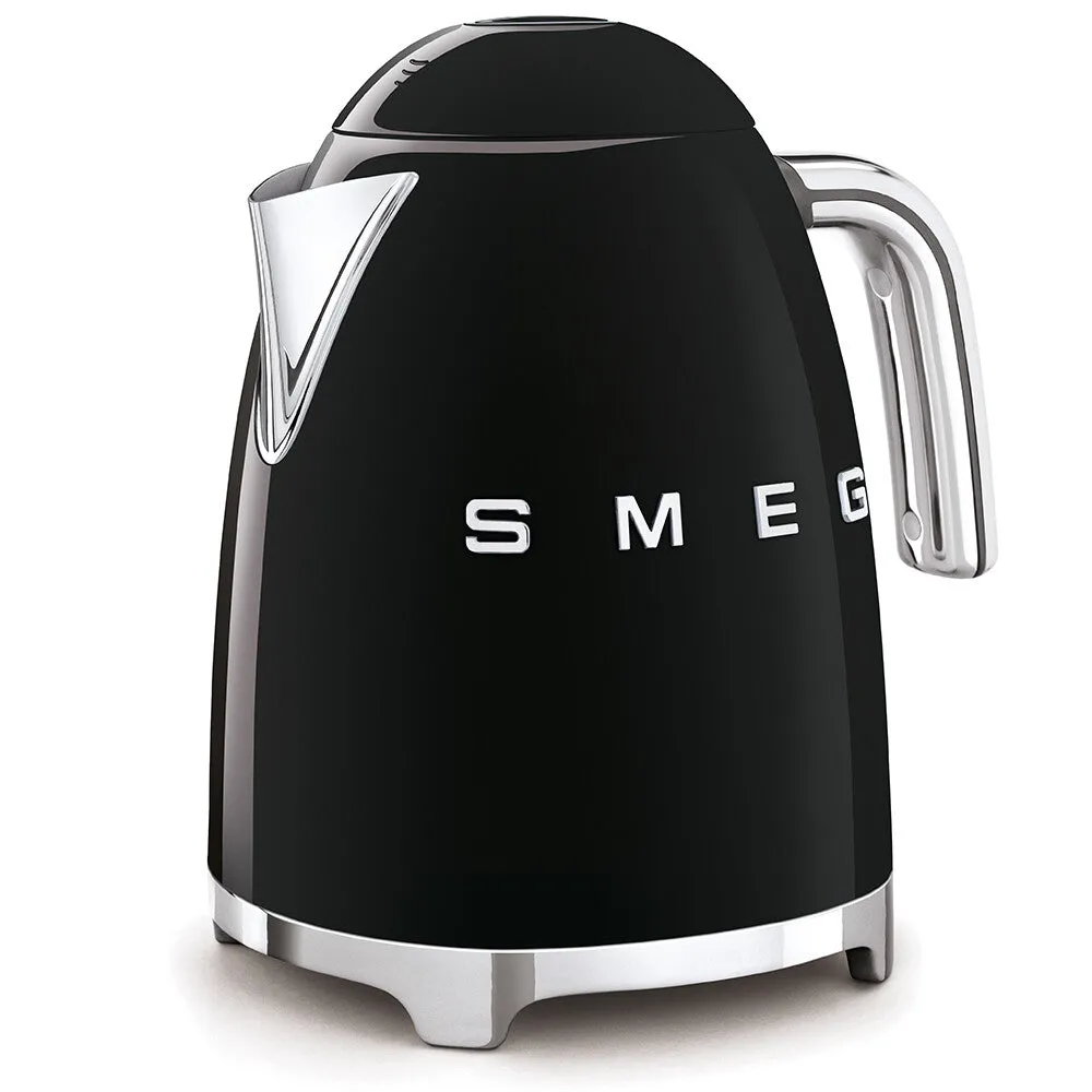 Smeg KLF03BLUK 1.7 Litre Retro Jug Kettle- Black