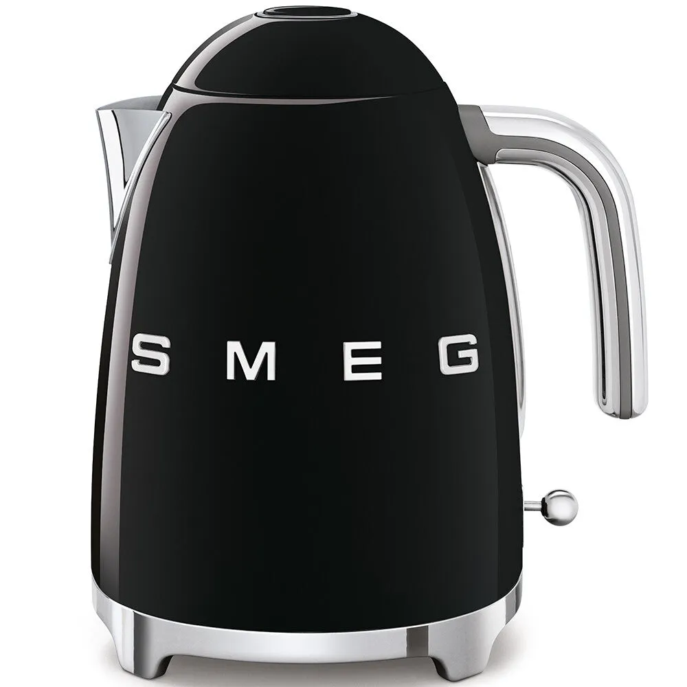 Smeg KLF03BLUK 1.7 Litre Retro Jug Kettle- Black