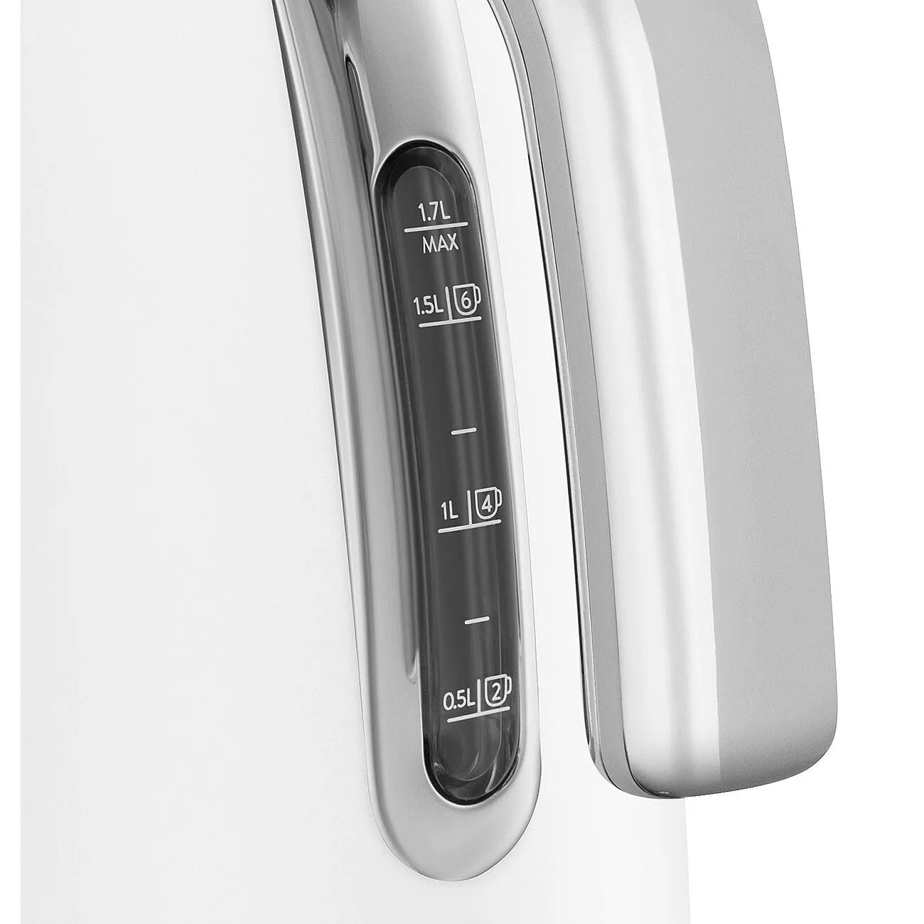 Smeg KLF03WHMUK electric kettle 1.7 L 2400 W White