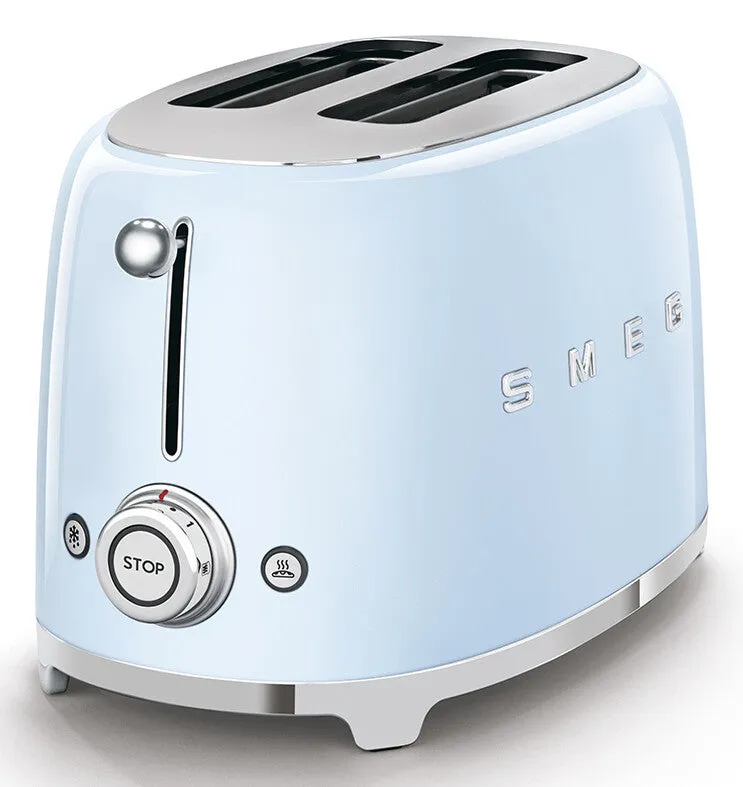 Smeg TSF01PBUK toaster 6 2 slice(s) 950 W Blue