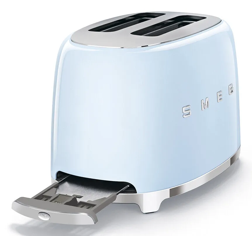 Smeg TSF01PBUK toaster 6 2 slice(s) 950 W Blue