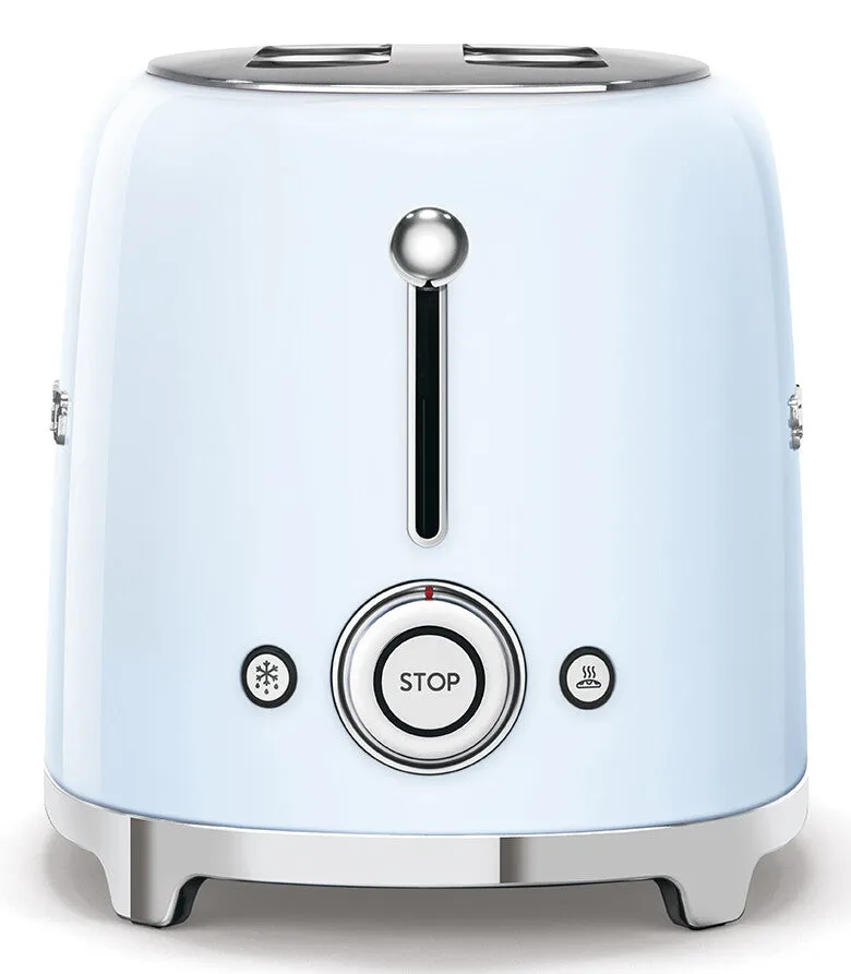 Smeg TSF01PBUK toaster 6 2 slice(s) 950 W Blue