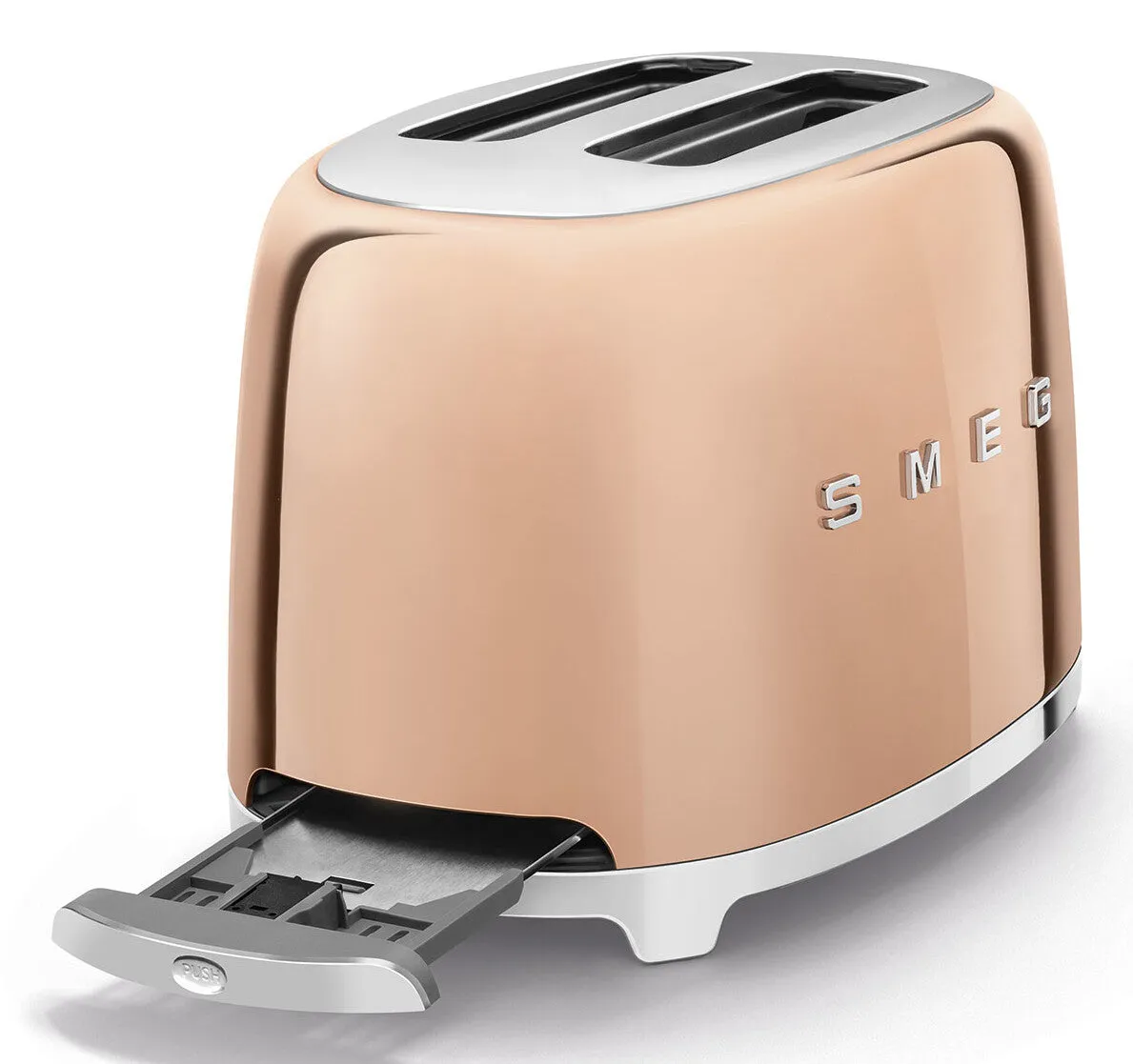 Smeg TSF01RGUK toaster 6 2 slice(s) 950 W Rose gold