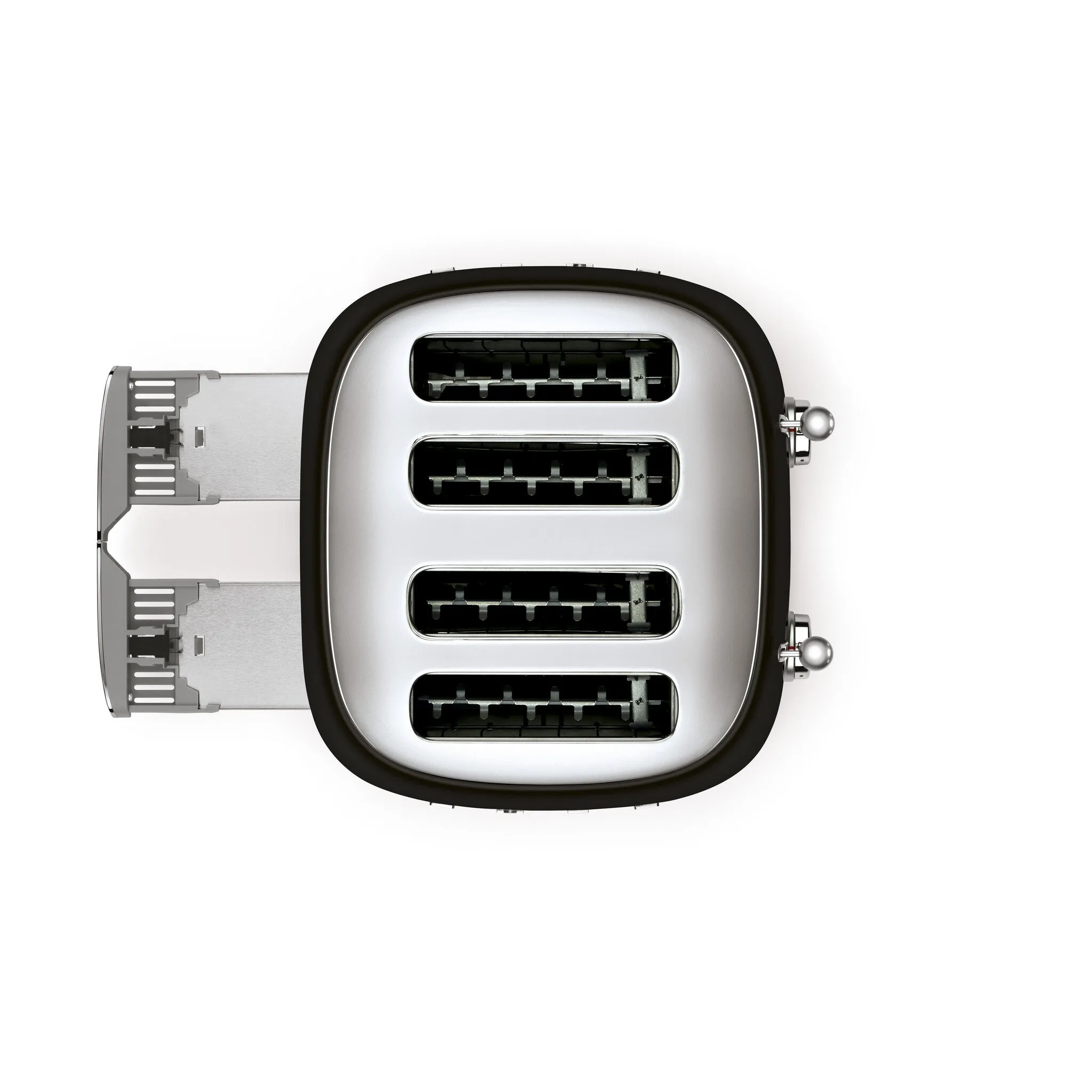 Smeg TSF03BLUK toaster 4 4 slice(s) 2000 W Black