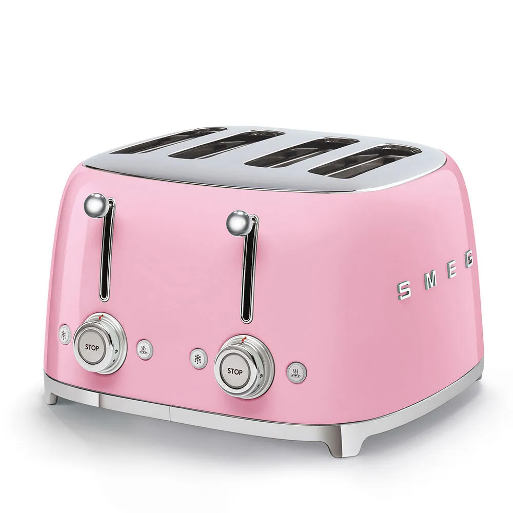 Smeg TSF03PKUK toaster 4 4 slice(s) 2000 W Pink
