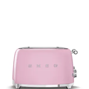 Smeg TSF03PKUK toaster 4 4 slice(s) 2000 W Pink