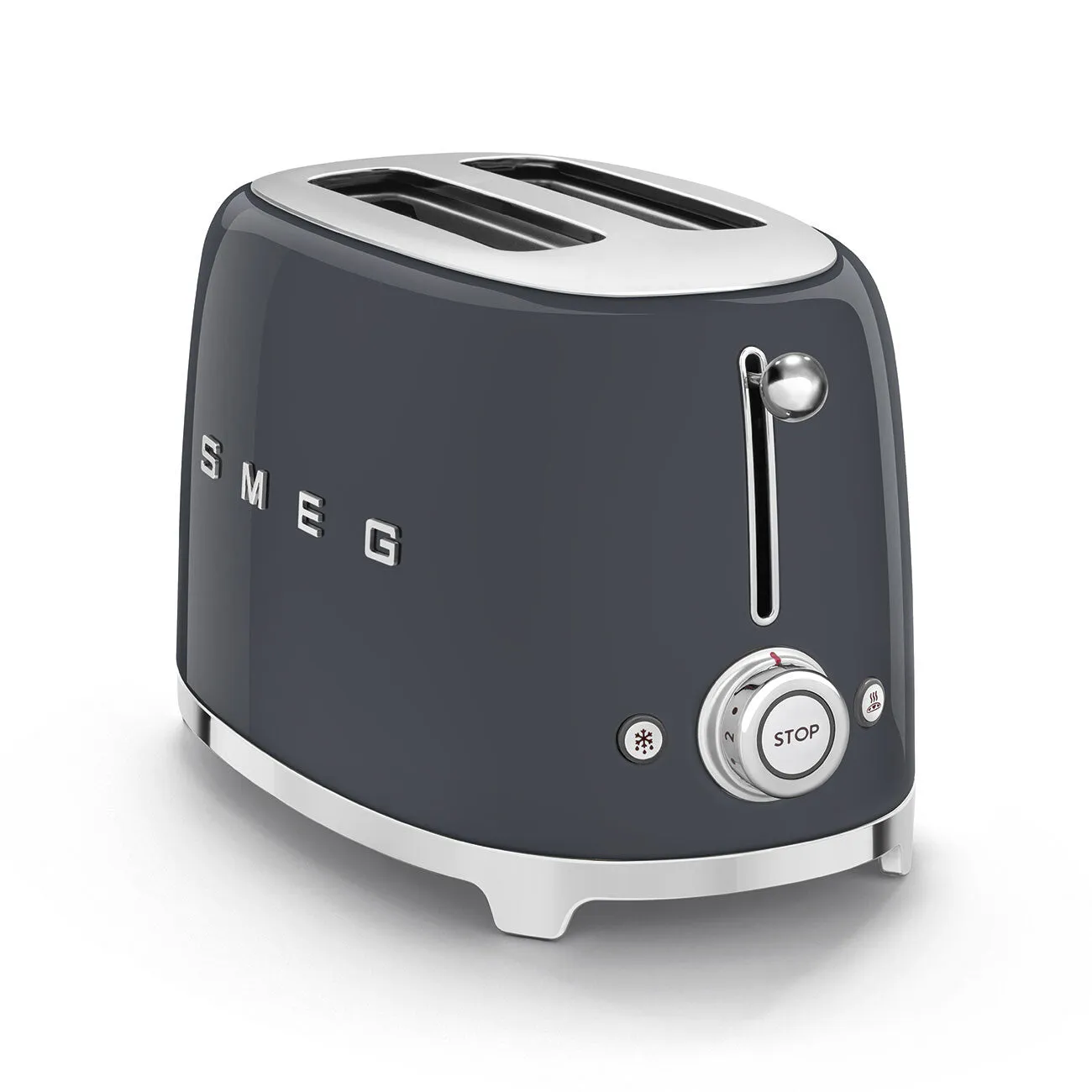 Smeg Two Slice Toaster Grey TSF01GREU