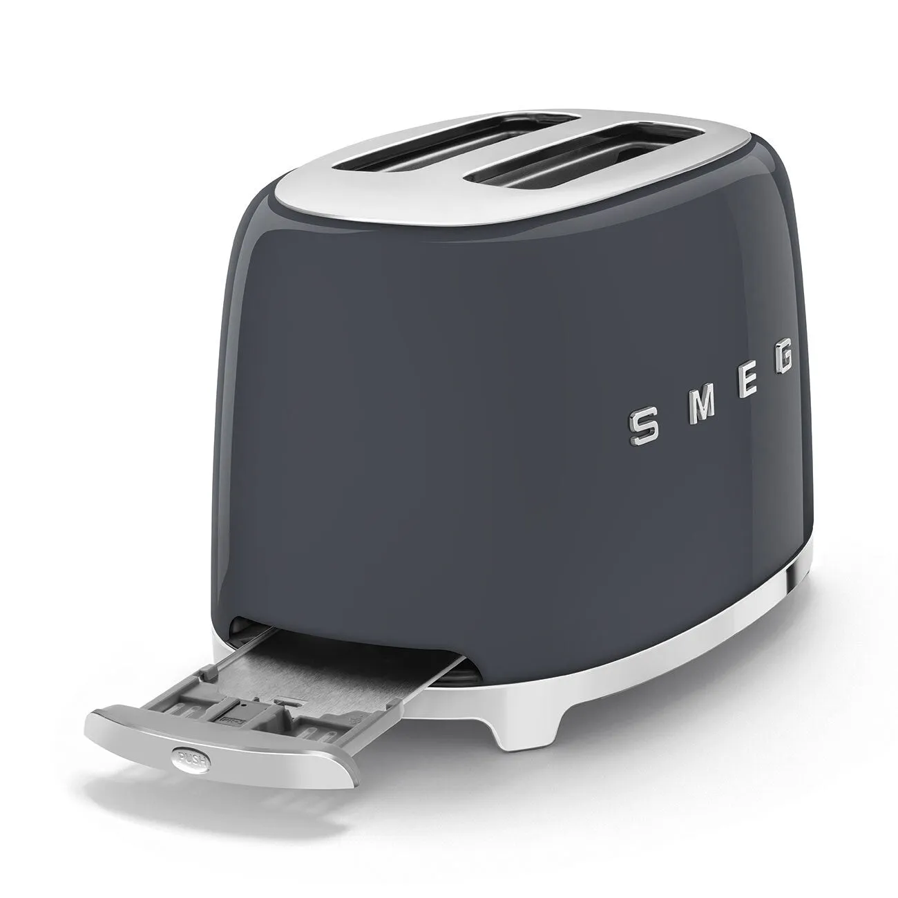 Smeg Two Slice Toaster Grey TSF01GREU