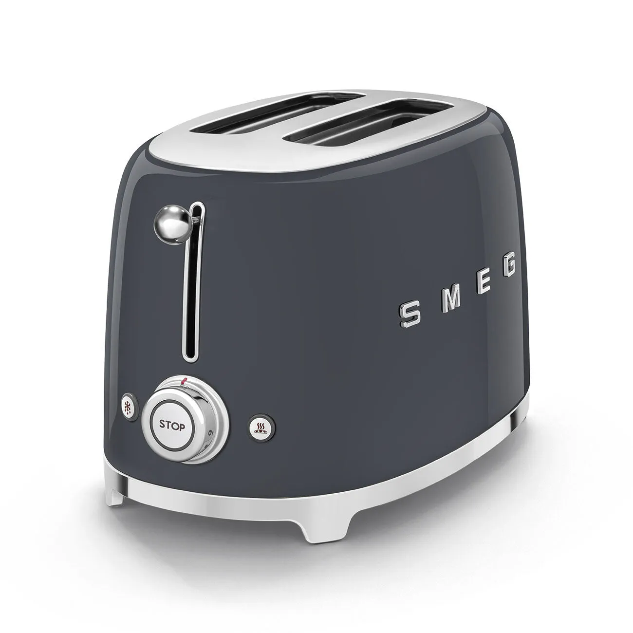 Smeg Two Slice Toaster Grey TSF01GREU
