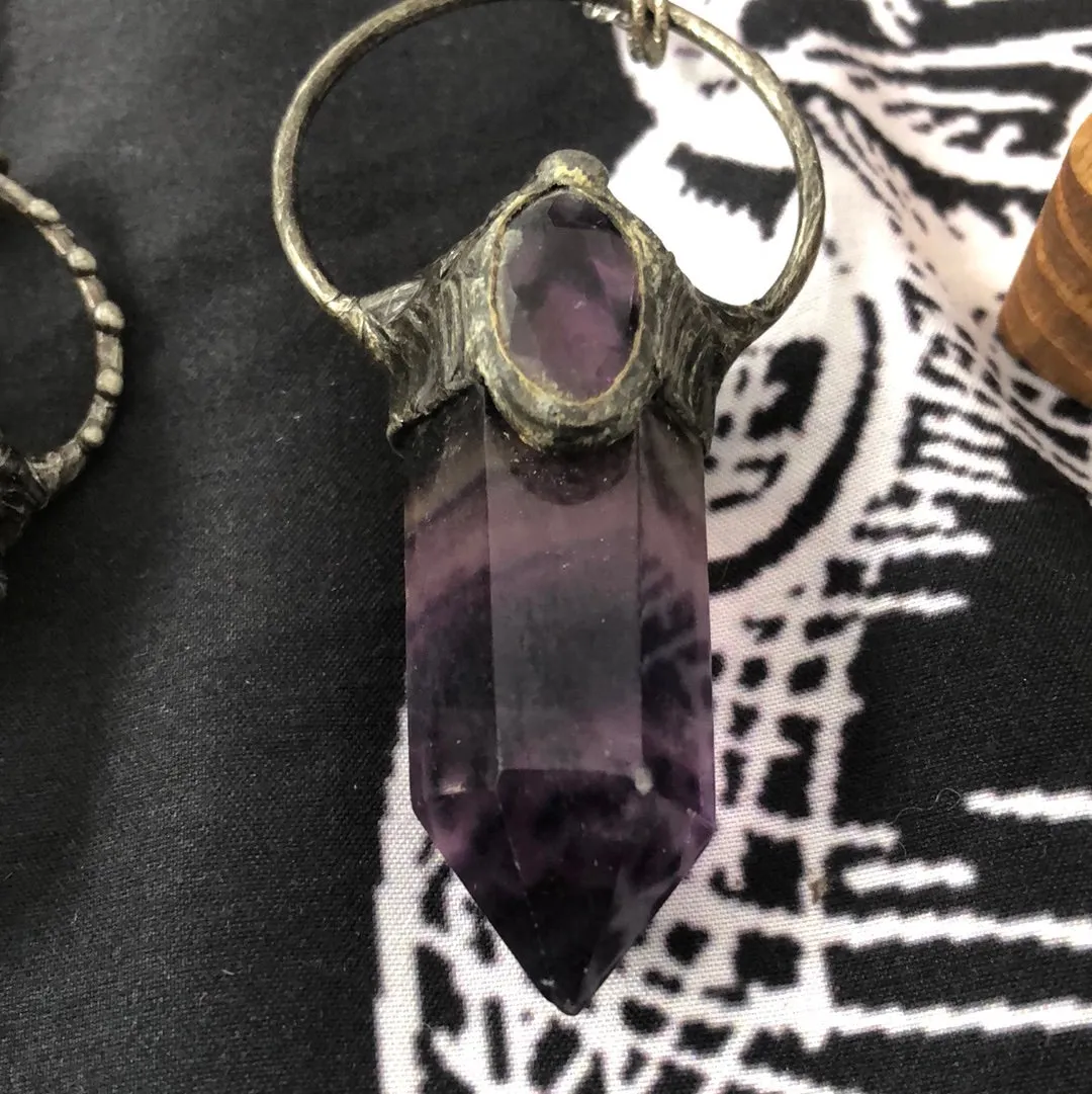 SNF FLUORITE NECKLACE