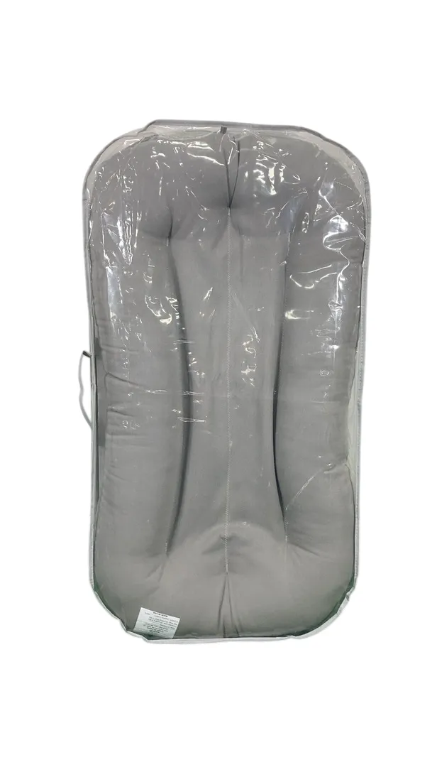 Snuggle Me Organic Sensory Toddler Lounger, Stone