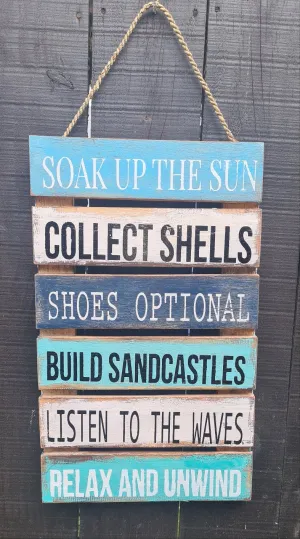 SOAK UP THE SUN WALL ART