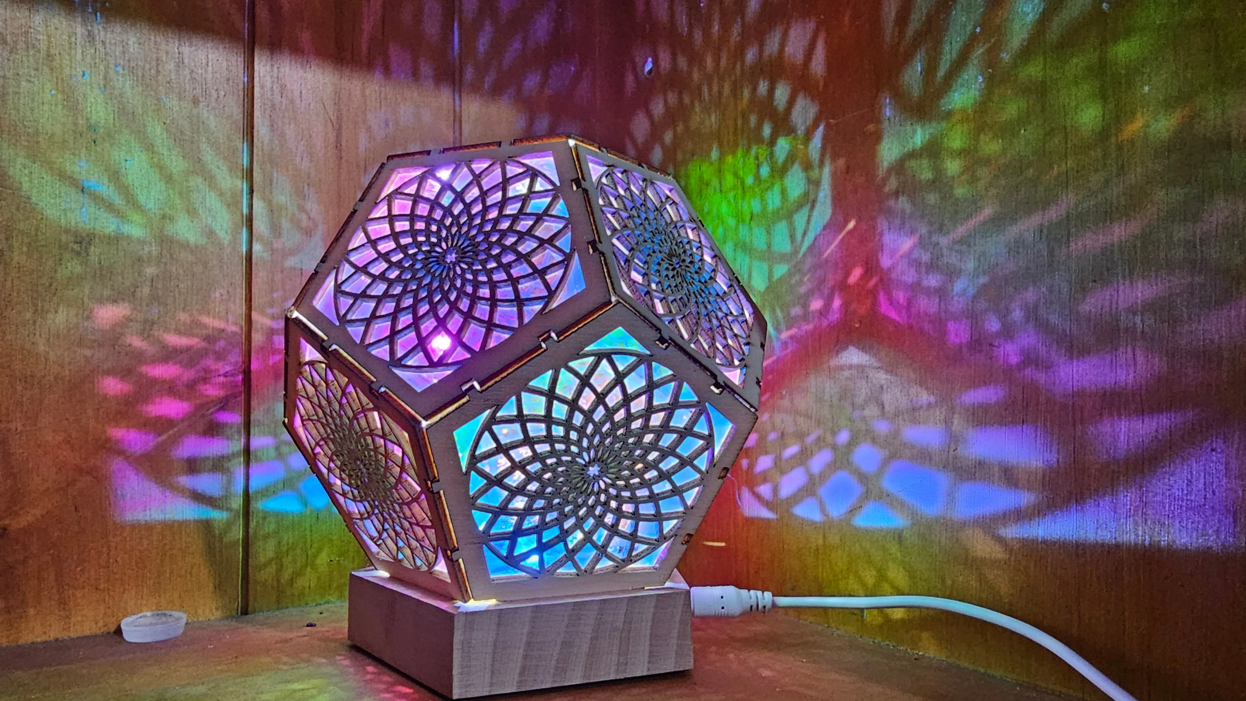 STARRY LED LAMP (hexagon)