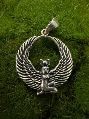 Sterling Silver Isis Pendant