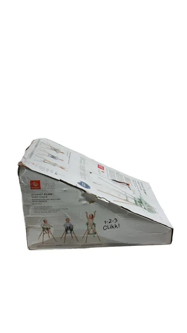Stokke Clikk High Chair, White