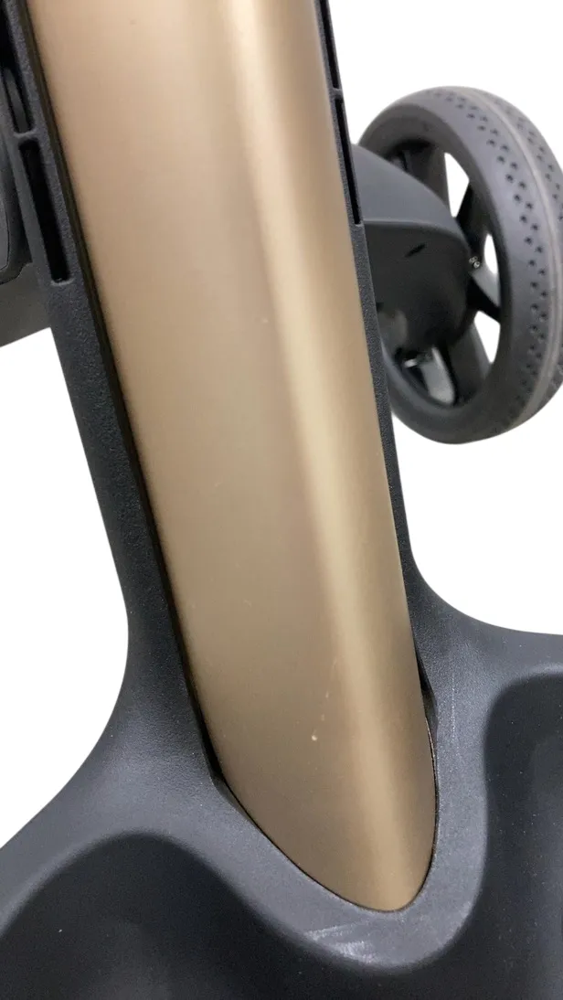 Stokke Xplory X Stroller Frame, 2022, Black/Gold