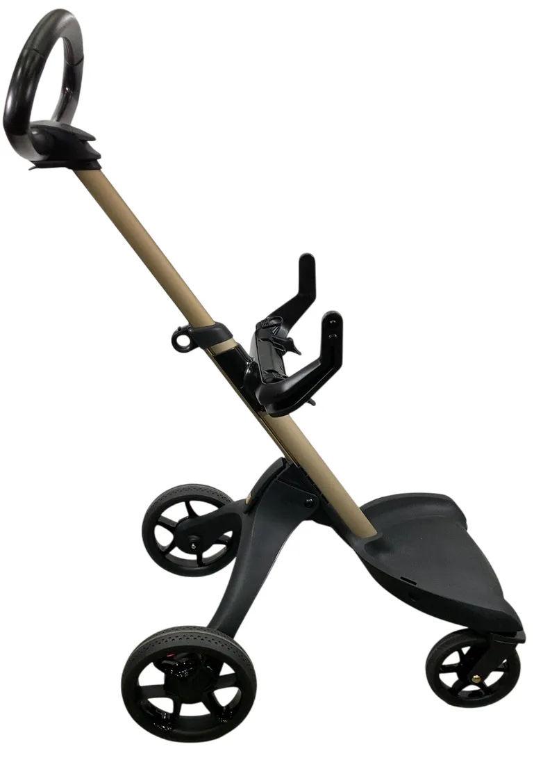 Stokke Xplory X Stroller Frame, 2022, Black/Gold
