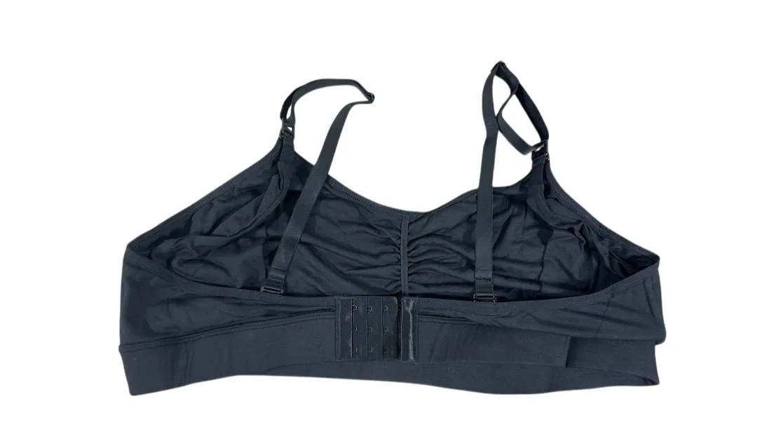 Storq Comfort Zone Nursing Bra, Black, Size 5
