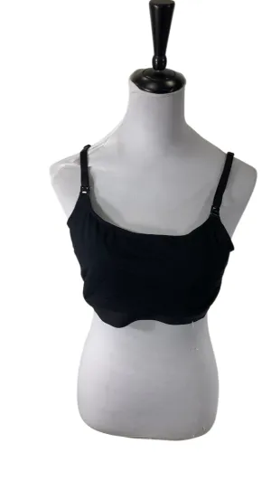 Storq Essential Pumping & Nursing Bra, Black, Large