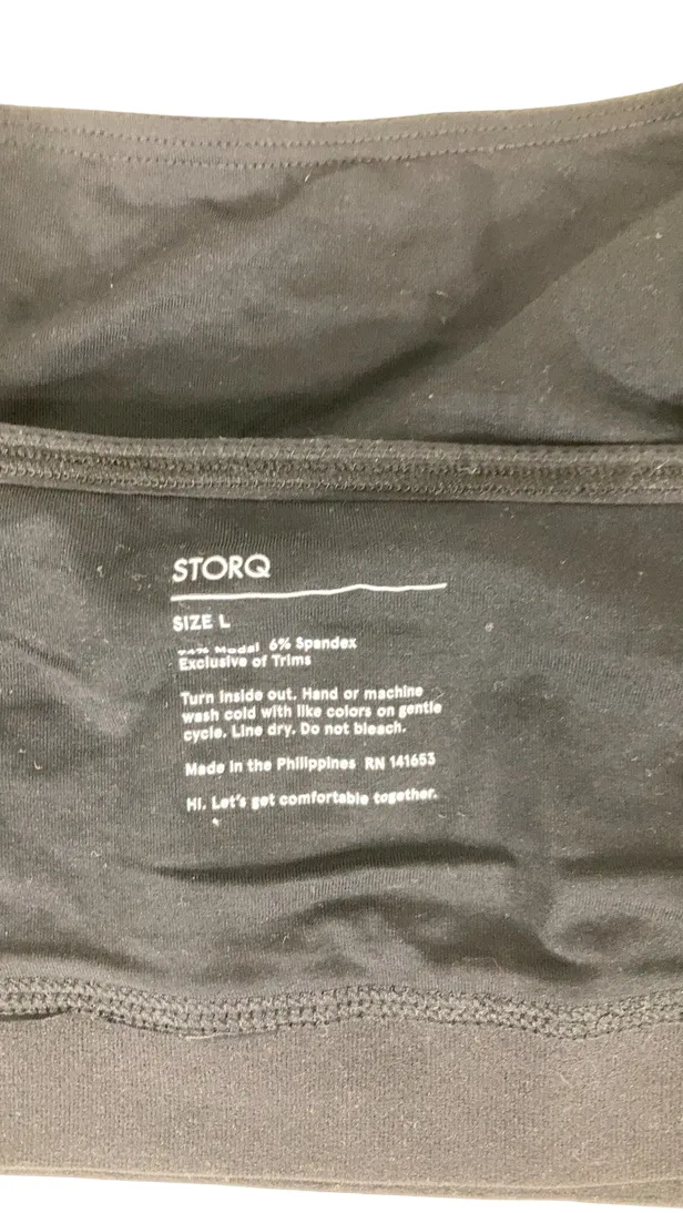 Storq Essential Pumping & Nursing Bra, Black, Large