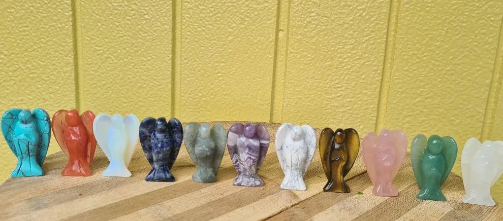 STUNNING CRYSTAL ANGELS 5.5cm