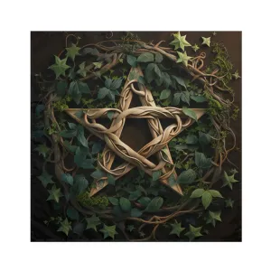 Summer WItch Altar Cloth / 4 pc Napkin Set