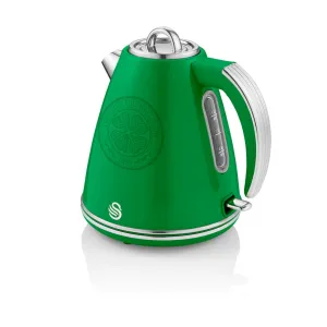 Swan 1.5 Litre Celtic FC Green Jug Kettle 3KW