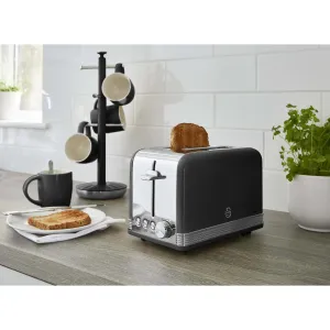 Swan 2 Slice Retro Toaster