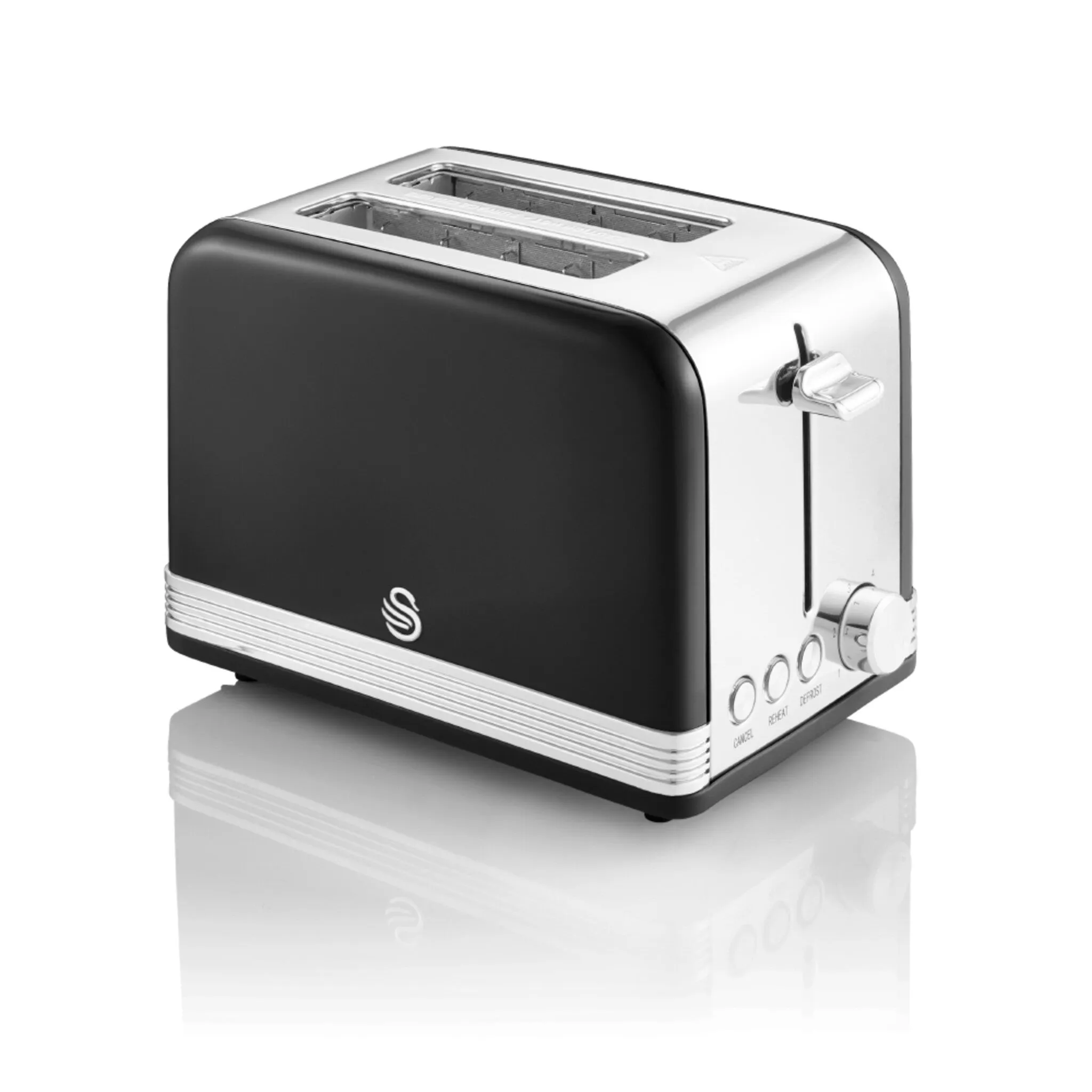 Swan 2 Slice Retro Toaster