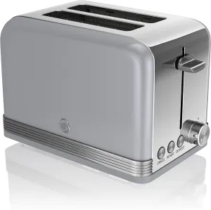 Swan 2 Slice Retro Toaster