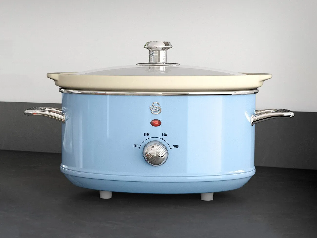 Swan 3.5L Retro Slow Cooker