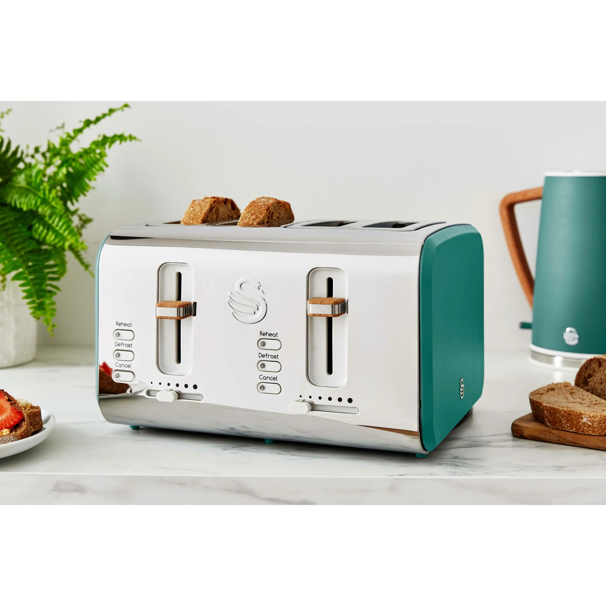 Swan 4 Slice Nordic Style Toaster