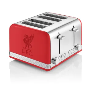 Swan 4 Slice Red Toaster